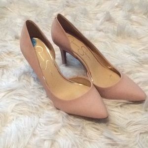 Blush  colored heels